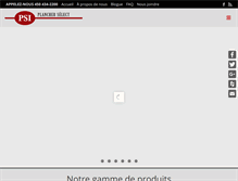 Tablet Screenshot of plancherselect.com